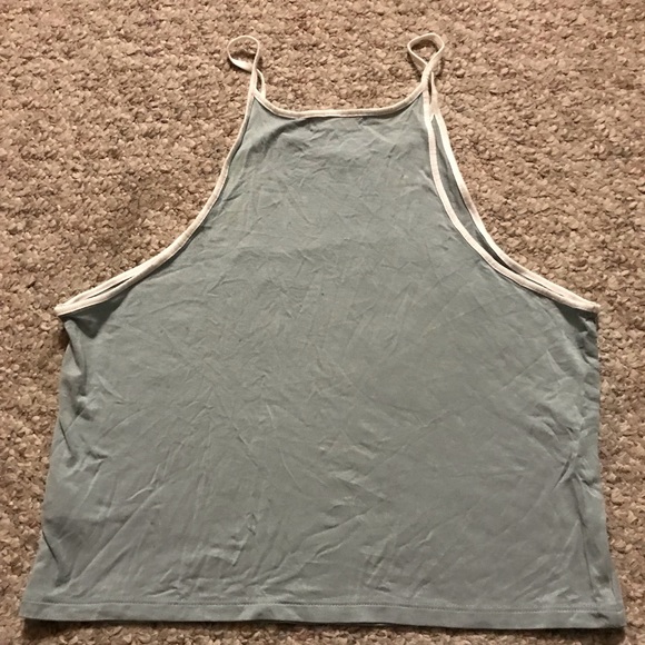 Light blue crop top from Pink - Picture 2 of 3